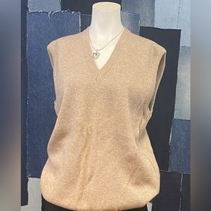 Vintage Sweater Vest V-Neck “Made in Portugal “ Sz M/L